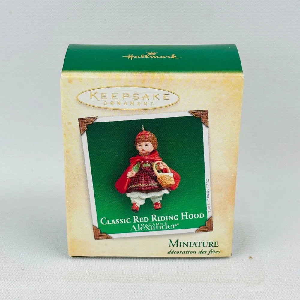 Hallmark Madame Alexander‎ Classic Red Riding Hood Miniature Ornament 2004